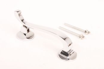 Deurklopper Blinkend chroom 155mm