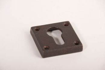 Rozet roest vierkant 50mm voor cilinderslot