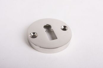 Ronde sleutelrozet 45mm blinkend nikkel