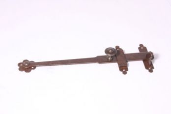 Grendel-hefboom roest 310mm voor buitenzijde zonder knip