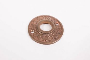Klassieke krukrozet brons antiek rond 42mm voor deurkruk