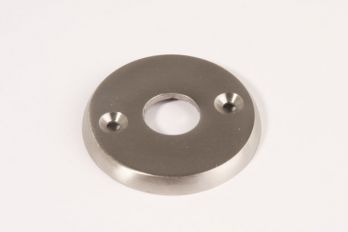 Rozet rond voor deurkruk geborsteld nikkel 50mm