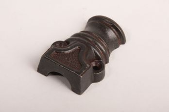 Extra eindgeleider voor espagnoletsluiting roest of zwart