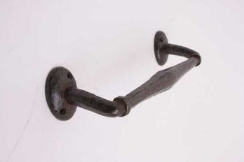 Greep robuust gietijzer in roest, tinkleur of zwart 240mm