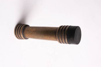 Deurstopper brons antiek 22mm horizontale muur montage