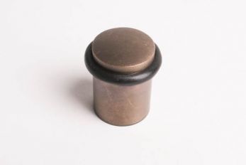 Deurstopper brons antiek voor montage op de vloer 28mm