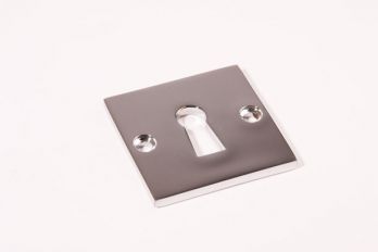 Sleutelrozet Bauhaus chroom vierkant 50mm