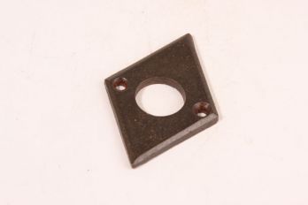 Rozet ruit roest 40x60mm voor deurkrukken