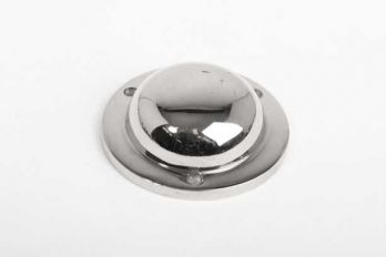 Afdekkapje of moerdop rond 42mm chroom, nikkel of brons antiek