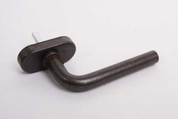 Raamkruk roest rond ijzer 16mm draai-kiep kruk industrieel
