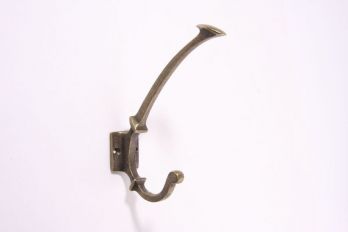 Kapstokhaak 139mm Brons antiek