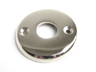 Rozet rond voor deurkruk nikkel, geborsteld nikkel of chroom