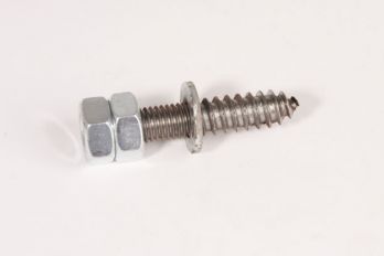 Montagesetje voor 2x tuimelaar van trekbel blinkend chroom M10x60