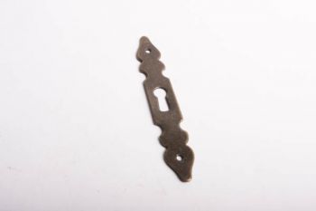 Landelijke sleutelplaat brons antiek 20mm