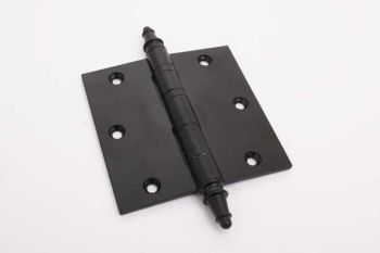 Zwart scharnier met kogellager gemaakt van messing 90mm of 3,5 duims vaaskop
