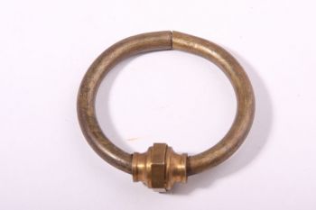 Greep Mechelse ring brons antiek 55mm