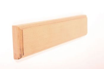 Beukenhouten plank voor o.a. kapstokhaken 8, 40, 55 of 70cm