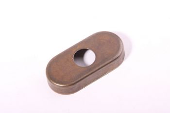 Afdekkap voor draai kiep systeem brons antiek 31mm
