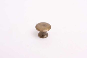 Meubelknop secretaire knop brons antiek rond 15mm