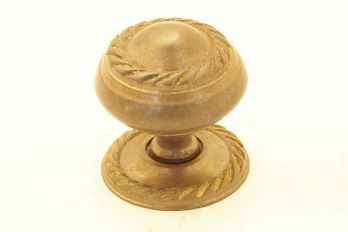 Victoriaanse knop klassiek brons antiek 24mm