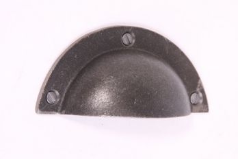 Komgreep - greep metaal grijs (tinkleur) 93mm