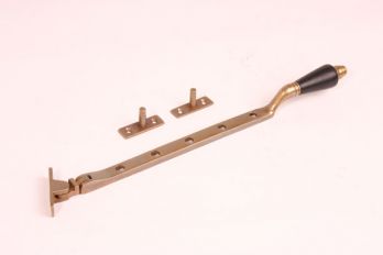 Raamuitzetter brons antiek ebbenhout 285mm - 6,7mm