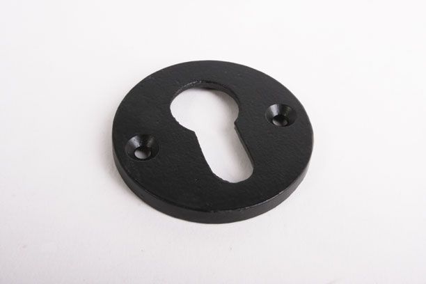 baard Bedelen Aanvankelijk Rozet zwart rond 50mm voor profiel cilinderslot